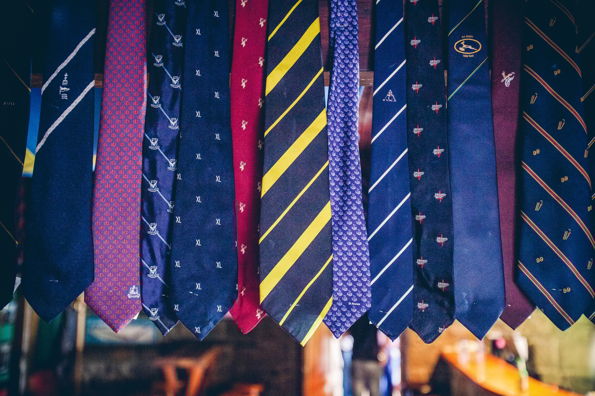 Collection of ties